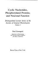 Cover for Cyclic nucleotides, phosphorylated proteins, and neuronal function