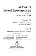 Cover for Methods of Animal Experimentation: Research Surgery and Care of the Research Animal, Part A 