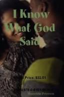 Cover for I Know What God Said (Part One)