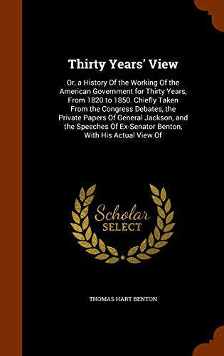 Cover for Thirty Years' View