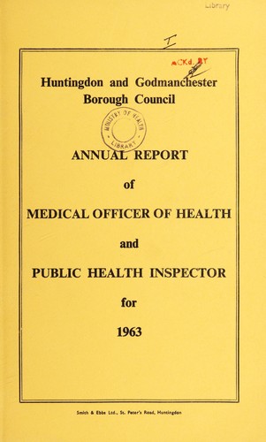 Cover for [Report 1963]