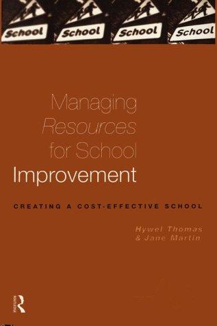 Cover for Managing Resources for School Improvement