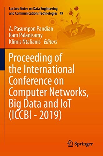 Cover for Proceeding of the International Conference on Computer Networks, Big Data and IoT