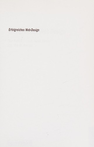 Cover for Erfolgreiches Web-Design