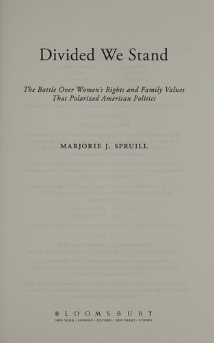 Cover for Divided we stand