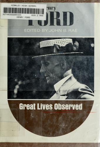 Cover for Henry Ford