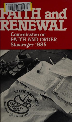 Cover for Faith and Renewal