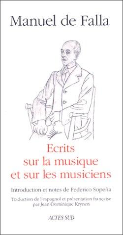 Cover for Ecrits sur la musique et sur les musiciens