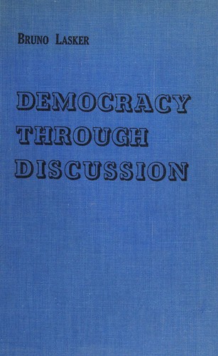 Cover for Democracy through discussion.