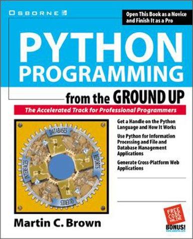 Cover for Python Programming
