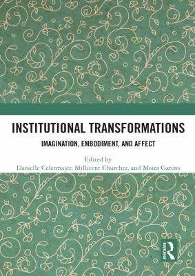 Cover for Institutional Transformations