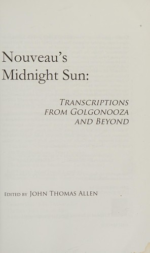 Cover for Nouveau's Midnight Sun