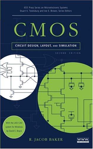 Cover for CMOS circuit design, layout, and simulation
