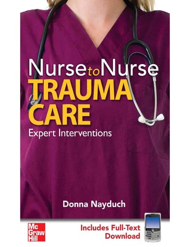 Cover for Nurse to nurse.