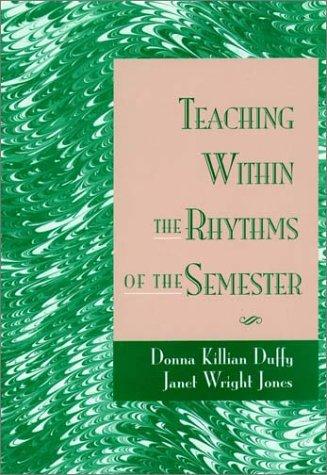 Cover for Teaching within the rhythms of the semester