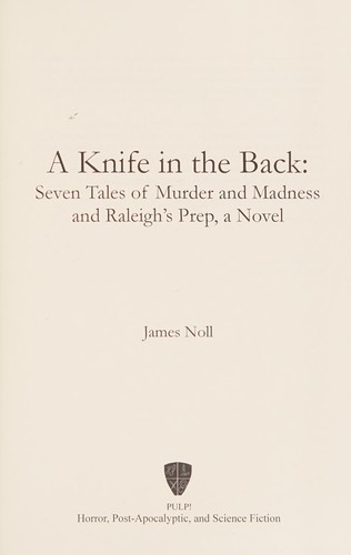 Cover for A knife in the back