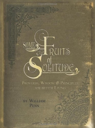 Cover for Some Fruits of Solitude
