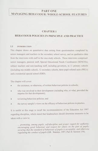 Cover for Raising Behaviour