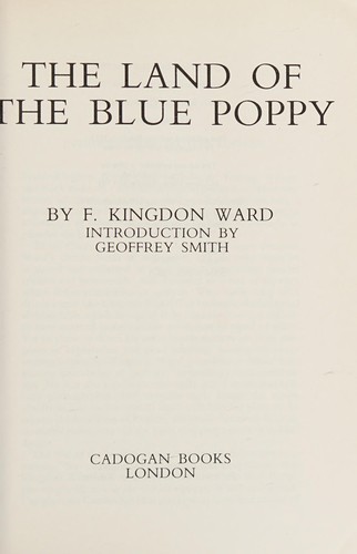 Cover for The land of the blue poppy