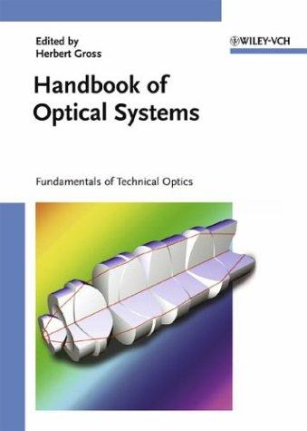 Cover for Handbook of Optical Systems