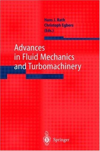 Cover for Advances in fluid mechanics and turbomachinery