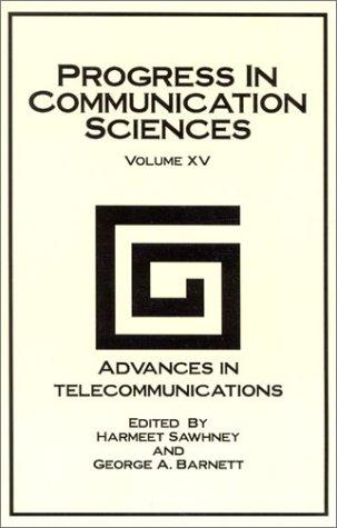 Cover for Progress in Communication Sciences, Volume 15