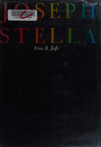 Cover for Joseph Stella