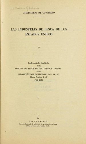 Cover for Las industrias de pesca de los Estados Unidos