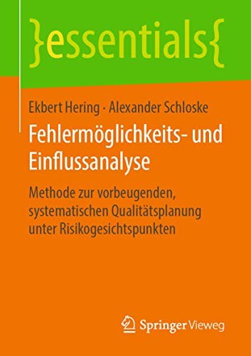 Cover for Fehlermöglichkeits- und Einflussanalyse