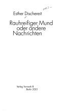 Cover for Rauhreifiger Mund oder andere Nachrichten