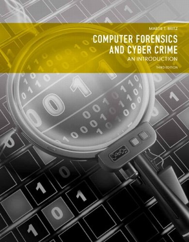 Cover for Computer Forensics and Cyber Crime: An Introduction (3rd Edition)
