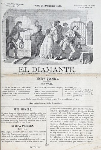 Cover for El diamante