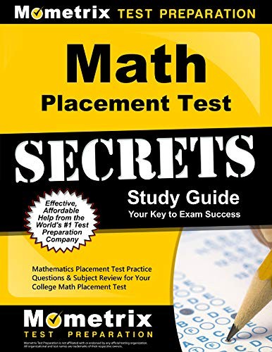 Cover for Math Placement Test Secrets Study Guide