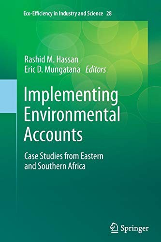 Cover for Implementing Environmental Accounts
