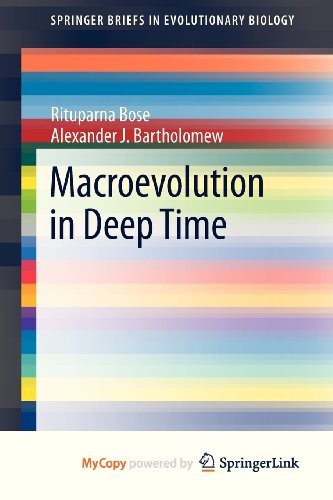 Cover for Macroevolution in Deep Time