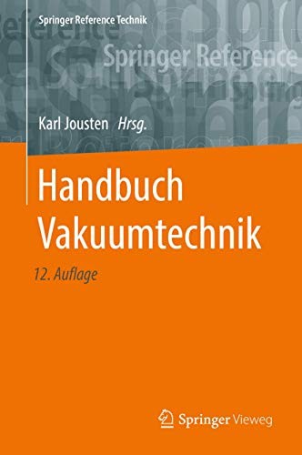Cover for Handbuch Vakuumtechnik