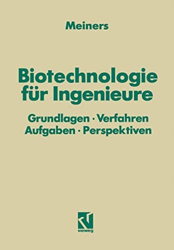 Cover for Biotechnologie für Ingenieure