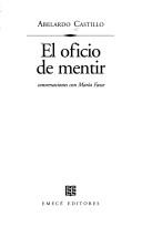 Cover for El oficio de mentir