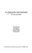 Cover for La migración internacional