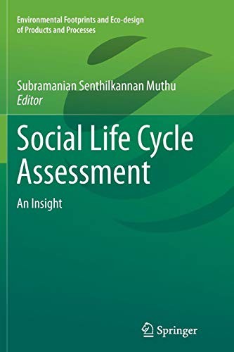Cover for Social Life Cycle Assessment