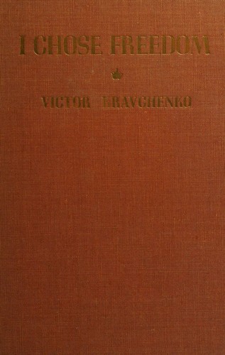 Cover for I choose freedom