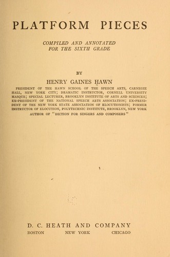 Cover for Platform pieces