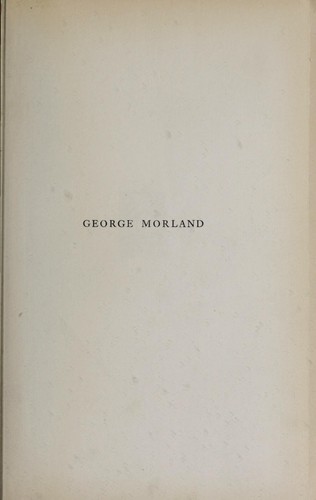 Cover for George Morland