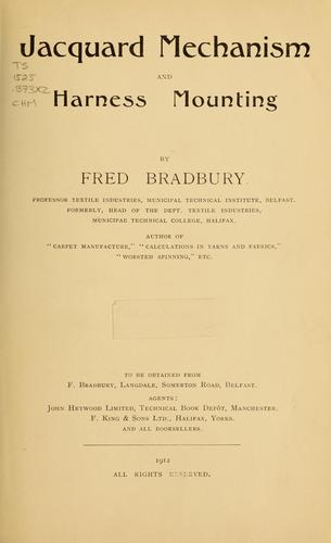 Cover for Jacquard mechanism and harness mounting