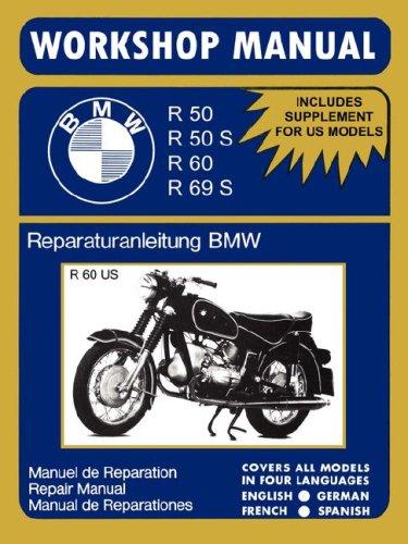 Cover for BMW Motorcycles Workshop Manual R50 R50S R60 R69S