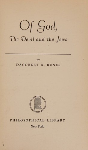 Cover for Of God, the Devil and the Jews