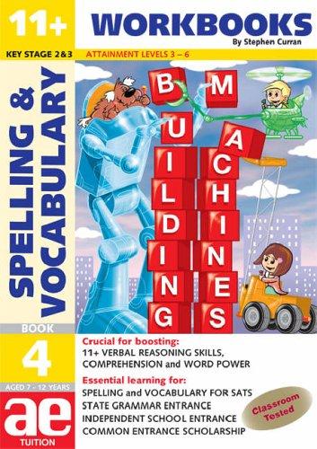 Cover for 11+ Spelling and Vocabulary (11+ Spelling and Vocabulary Workbooks for Children)