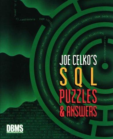 Cover for Joe Celko's SQL puzzles & answers