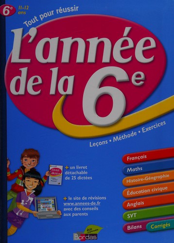 Cover for L'année de la 6e