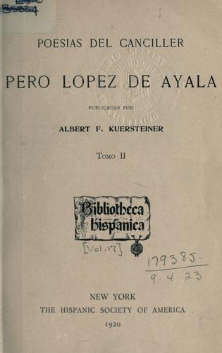 Cover for Poesías
